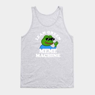 Lean Green Meme Machine Tank Top